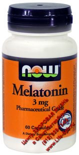 Мелатонин (натуральный) 60 капс. Melatonine 